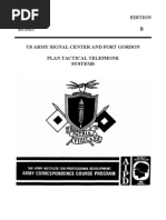 SS0029 Plan Tactical Telephone Systems