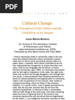 Download Cultural Change The Perception of the Media and the Mediation of its Images by Jess Martn Barbero SN7581794 doc pdf