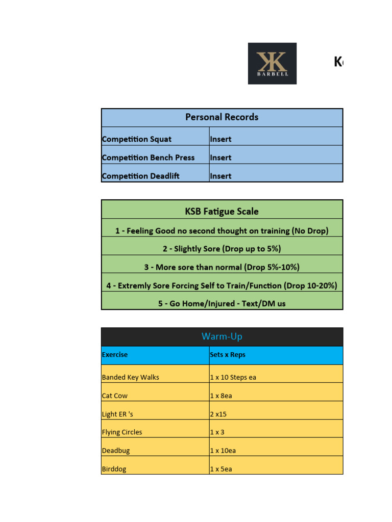 Strength Training Program Guide | PDF | Weight | Management Of Obesity