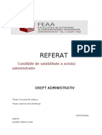 Download Conditii de Valabilitate Alea Actelor Administrative by Cezar Bahan SN75818197 doc pdf