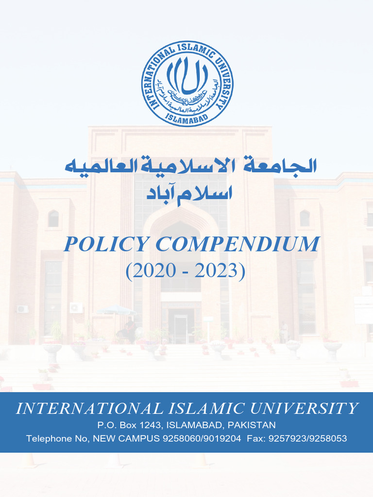 Policy Compendium 2020 2023 01012024 | PDF | Course Credit | Academic ...