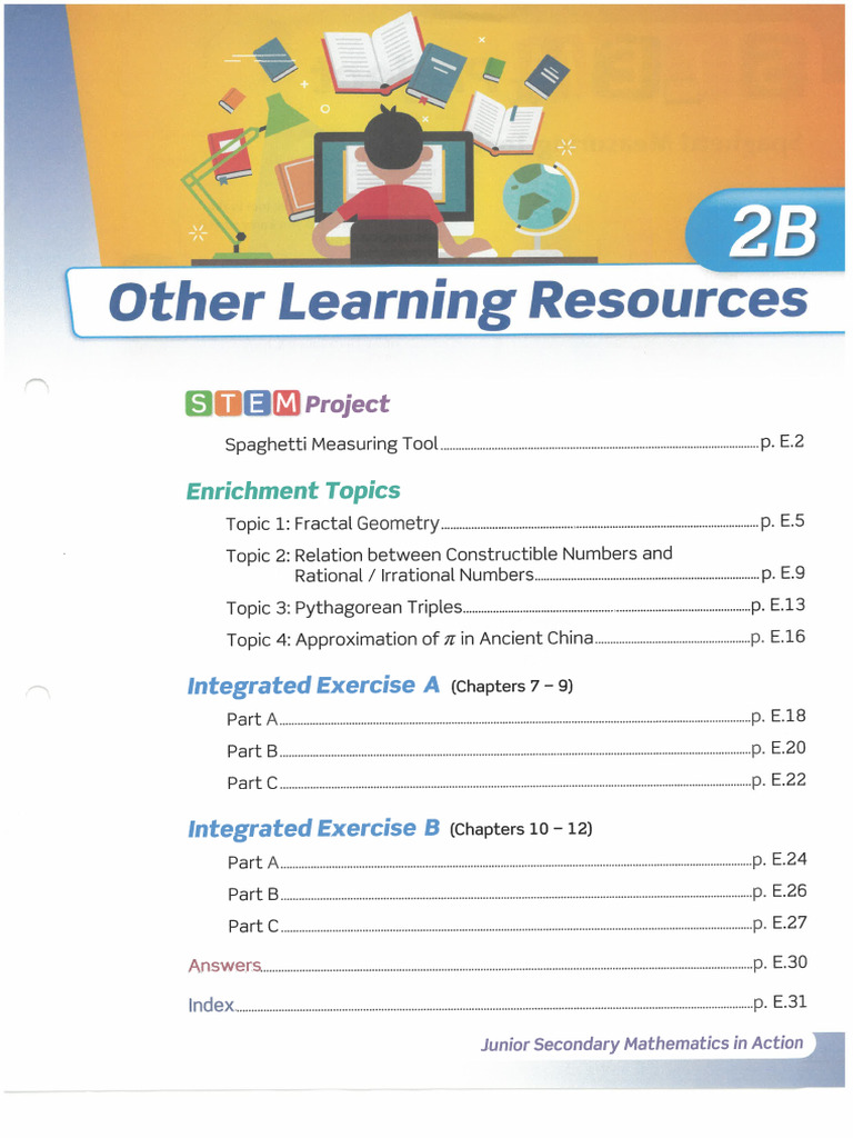 Maths in Action 2B Other Learning Resources | PDF