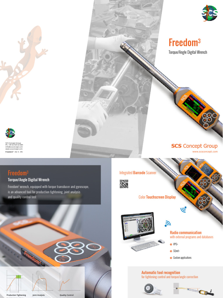 Freedom3 Torque/Angle Wrench Overview | PDF | Computing | Computer ...