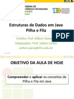 Pilhas e Filas em Java