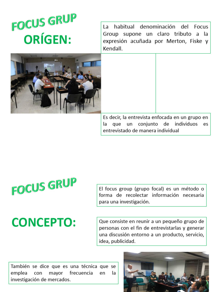 Ejemplos de Focus Groups en Marketing | PDF | Grupo de enfoque