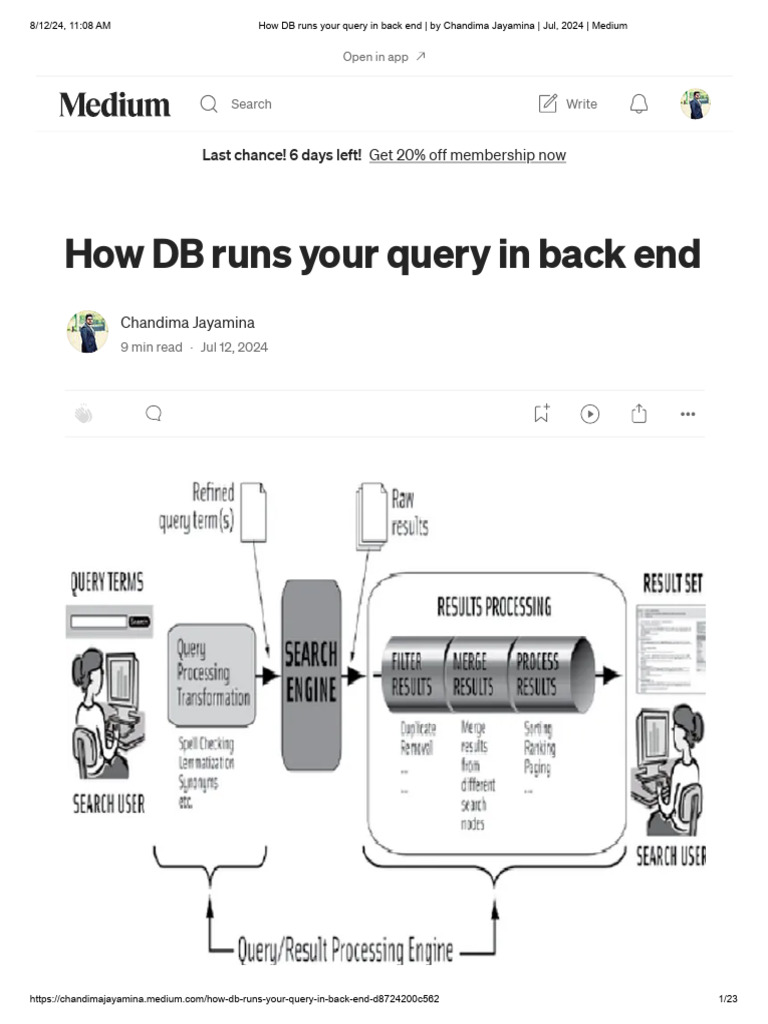 Database Query Processing Explained | PDF | Database Index | Relational ...