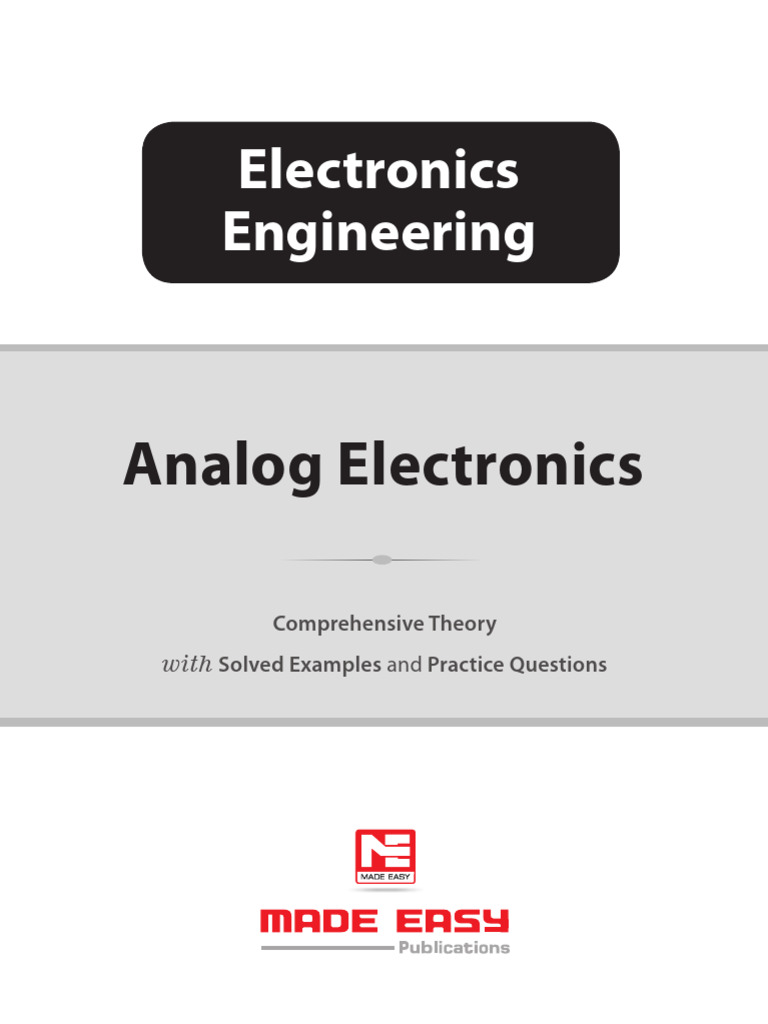 Analog Electronics | PDF
