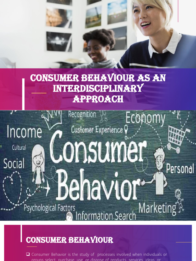 Interdisciplinary Consumer Behavior Insights | PDF | Consumer Behaviour ...
