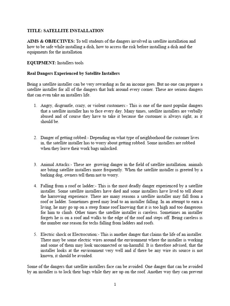 Short Manual | PDF | Cable Television | Electrical Connector