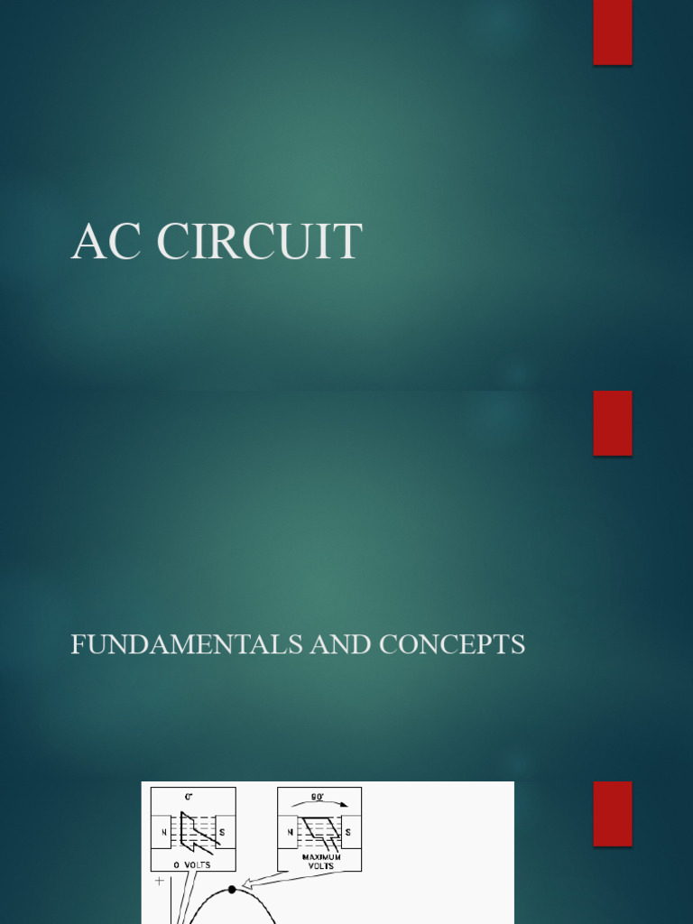 AC Circuit Fundamentals Explained | PDF | Alternating Current | Root ...