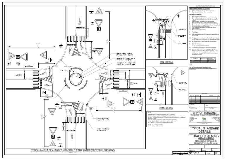 Asphalt Speed Bump Construction Guide | PDF | Road Transport | Road ...