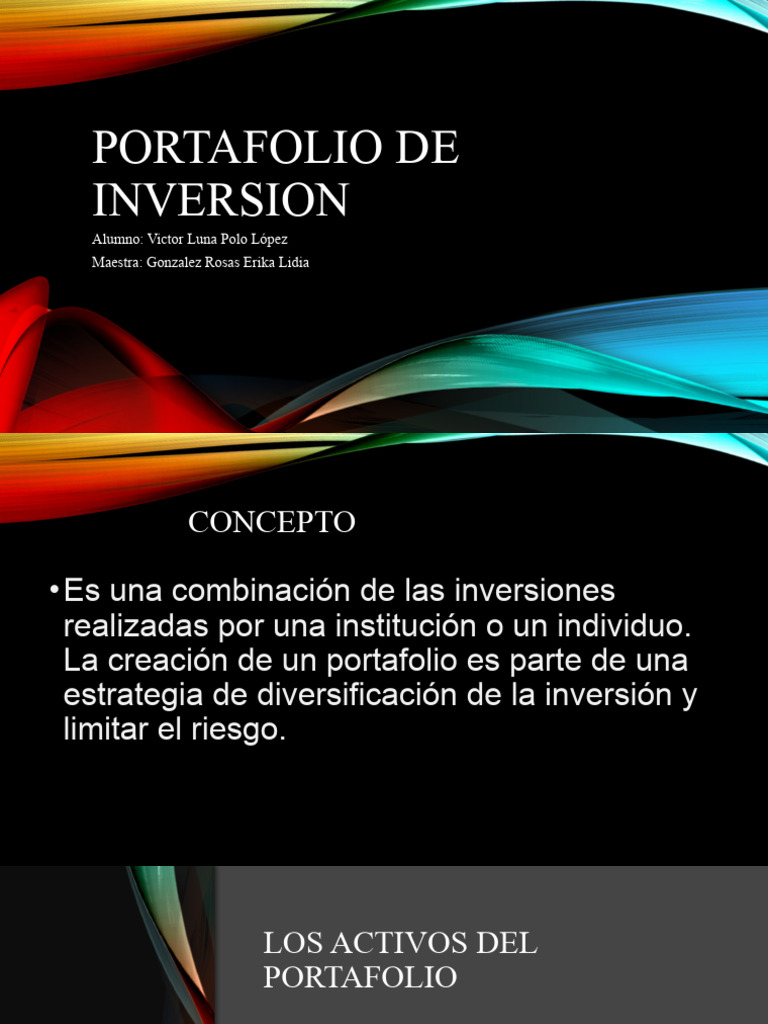 Estrategias para Portafolios de Inversión | PDF