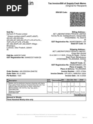 invoice