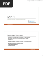 Reversal Posting Procedures in SAP | PDF