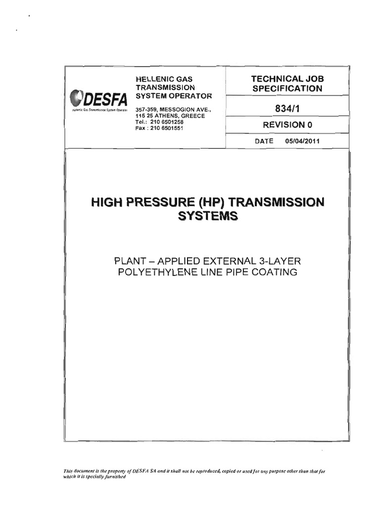 834 1 en Rev.0 05 04 2011 | PDF