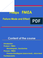 Philips: Failure Mode and Effect Analysis