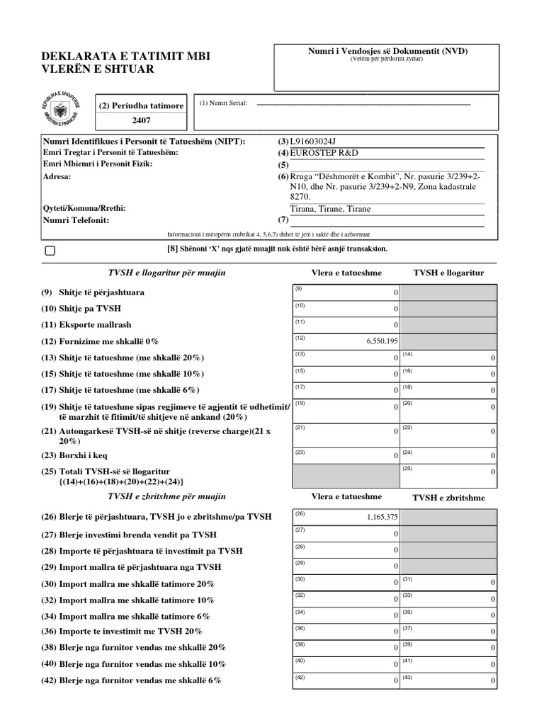 ReturnSheet L91603024J 2407 1000 NORMAL | PDF