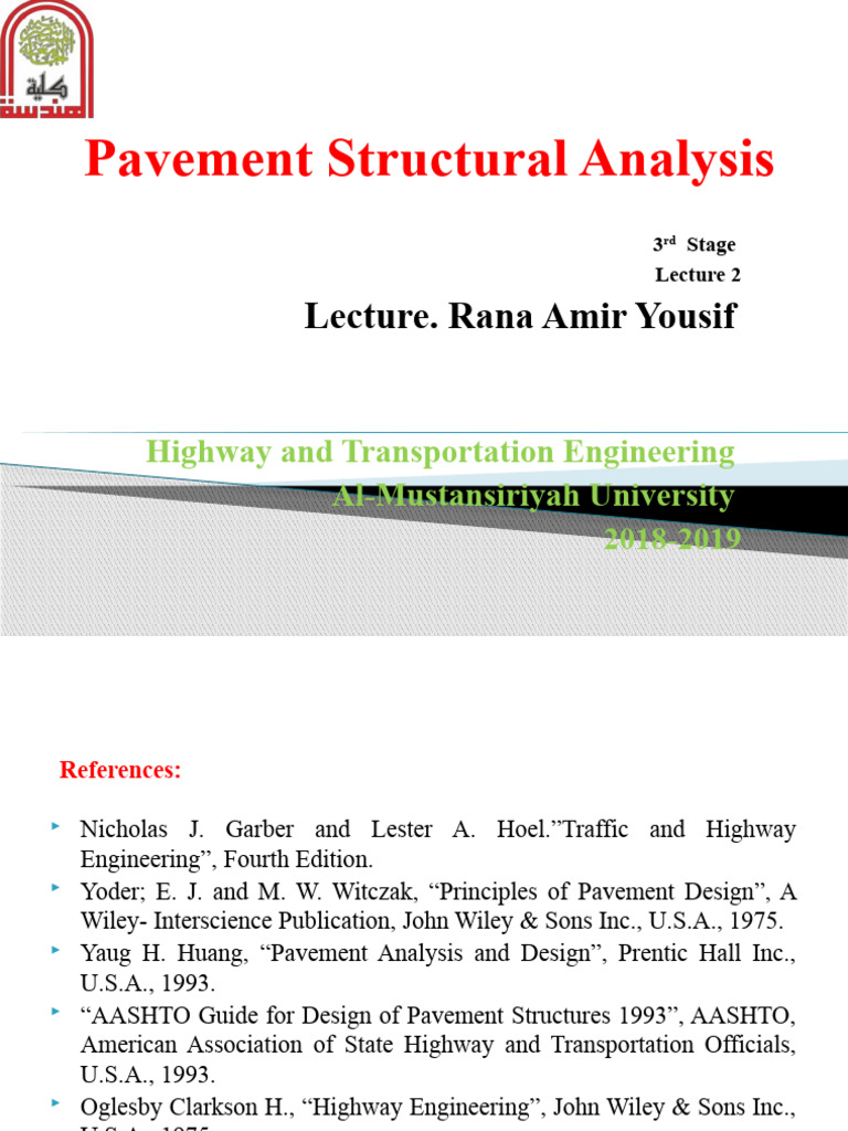 Pavement Structural Analysis Overview | PDF | Road Surface | Concrete