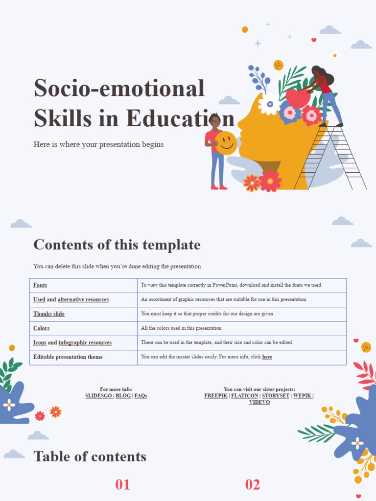Socio Emotional Skills Examples