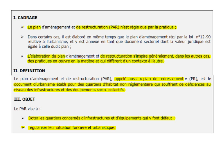 Extrait PAR | PDF