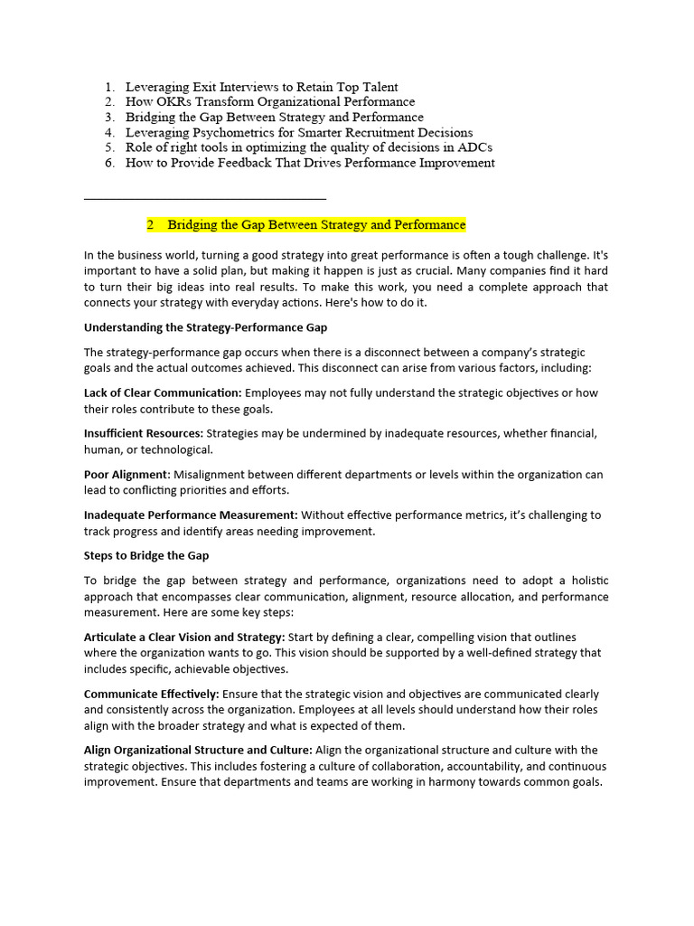 Blog Post | PDF | Educational Assessment | Recruitment