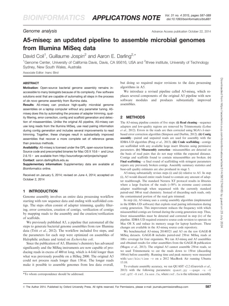 Bioinformatics Pdf Bioinformatics Computational Biology