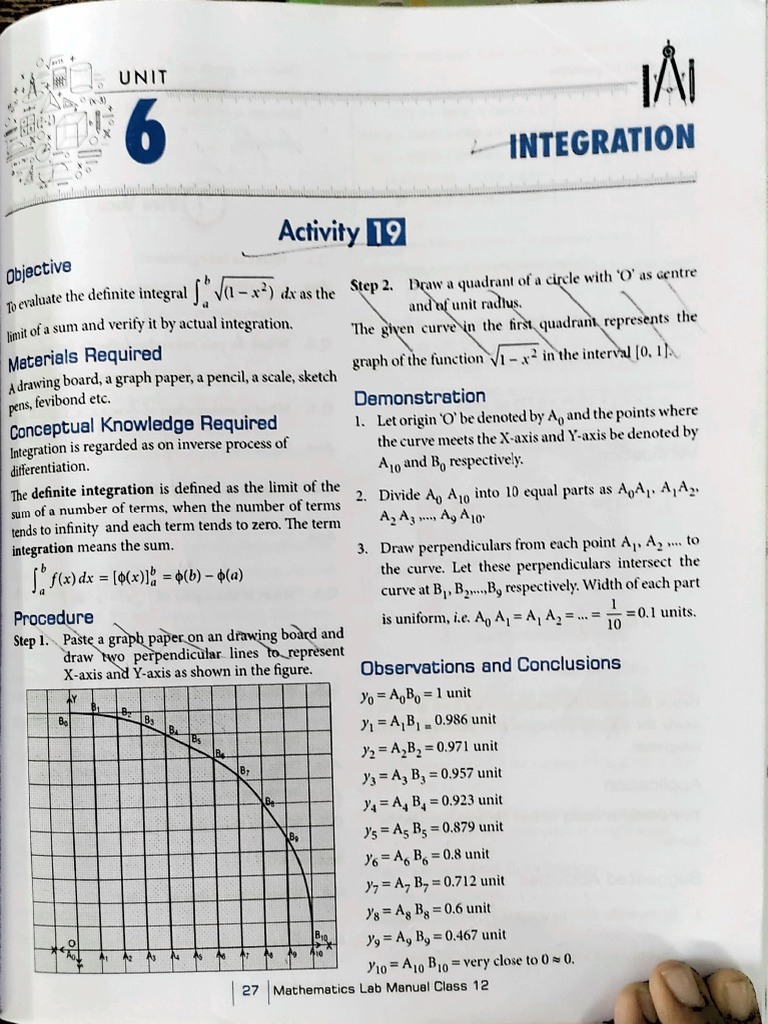 Activity No 09 Integration | PDF | Integral | Mathematical Relations