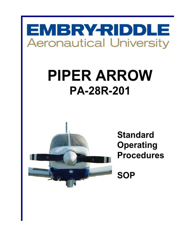 Checklist - ERAU ETA - Embry-Riddle Aeronautical University | PDF ...