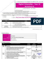 Year 10 - Lesson Plan #2