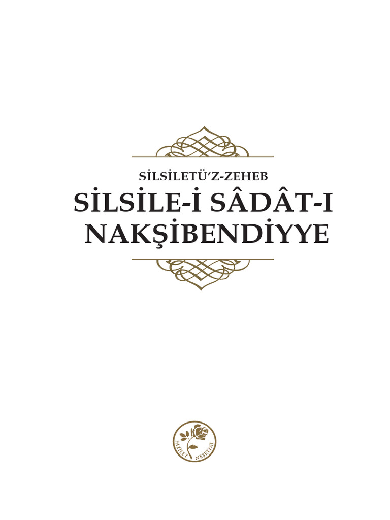 Silsile İ Sadat I Naksibendiye Silsiletu Z Zeheb Pdf