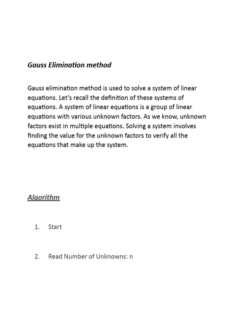 gauss-elimination-and-gauss-jordan-method-pdf-matrix-mathematics