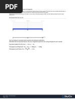UDL Analysis for Simply Supported Beam | PDF | Bending | Beam (Structure)