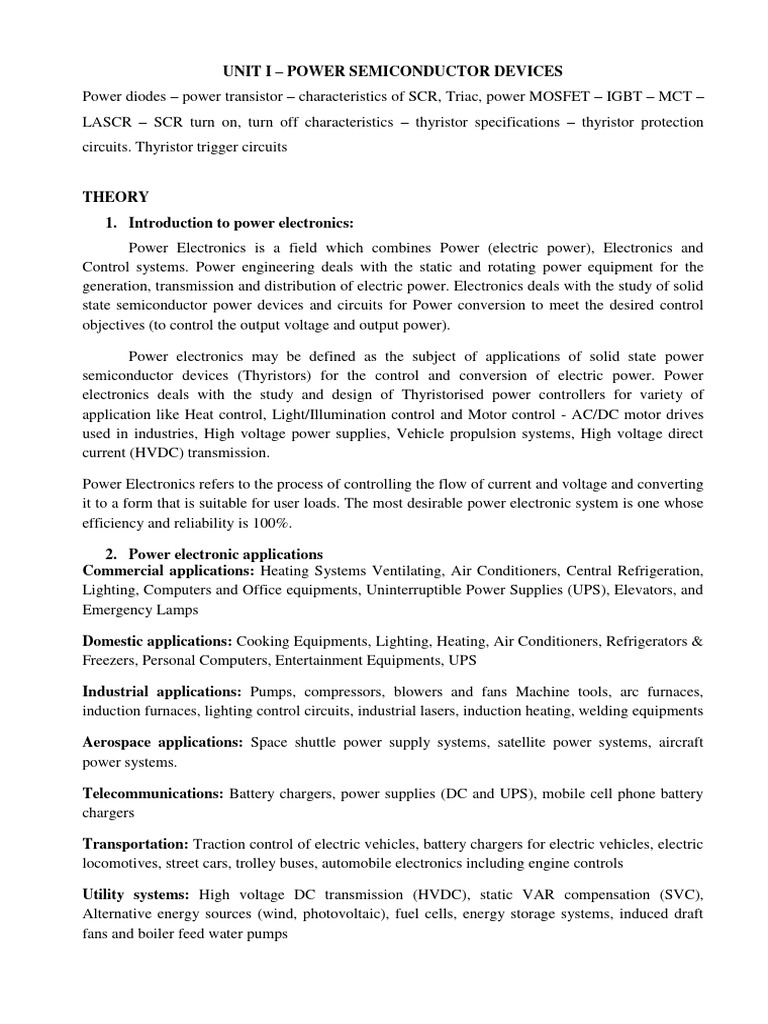 Power Electronics and Drives 1718791327 | PDF | Bipolar Junction ...