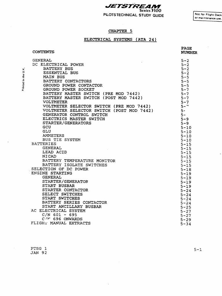 Cap. 5 JS3100 - Electrico (1) | PDF | Electric Generator | Electrical ...