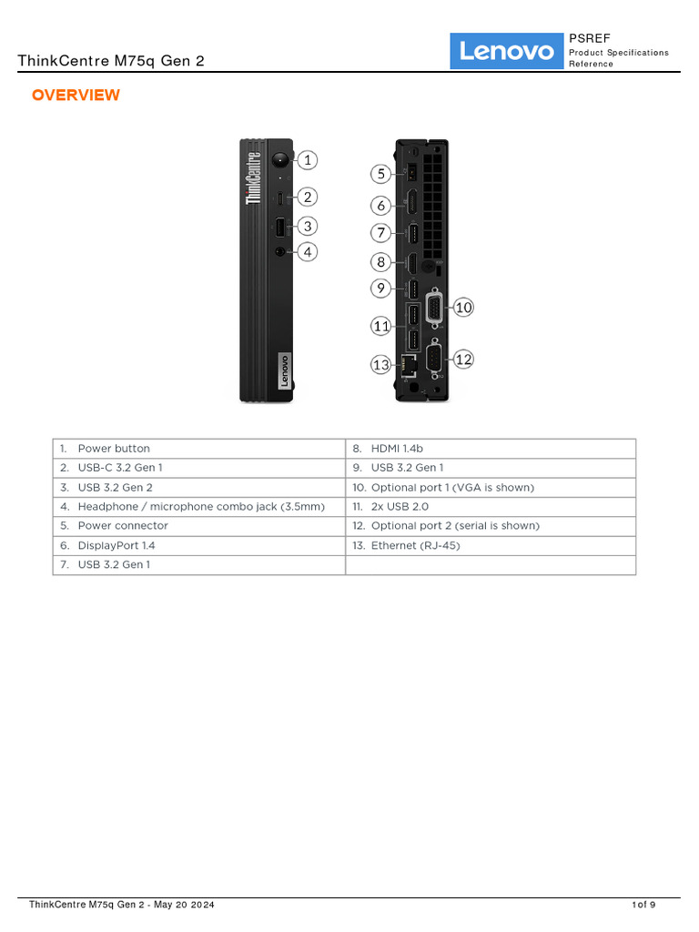 thinkcentre-m75q-gen-2-spec-pdf-usb-hdmi