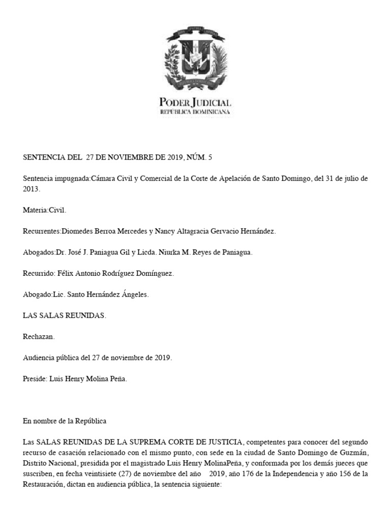 Seguridad Jurídica-Sentencia | PDF | Caso de ley | Sentencia (ley)