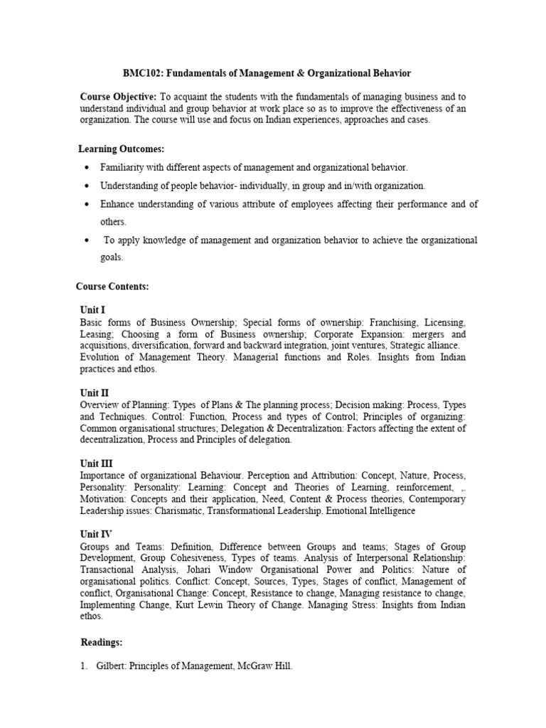 Management & Entrepreneurship Fundamentals | PDF | Derivative (Finance ...