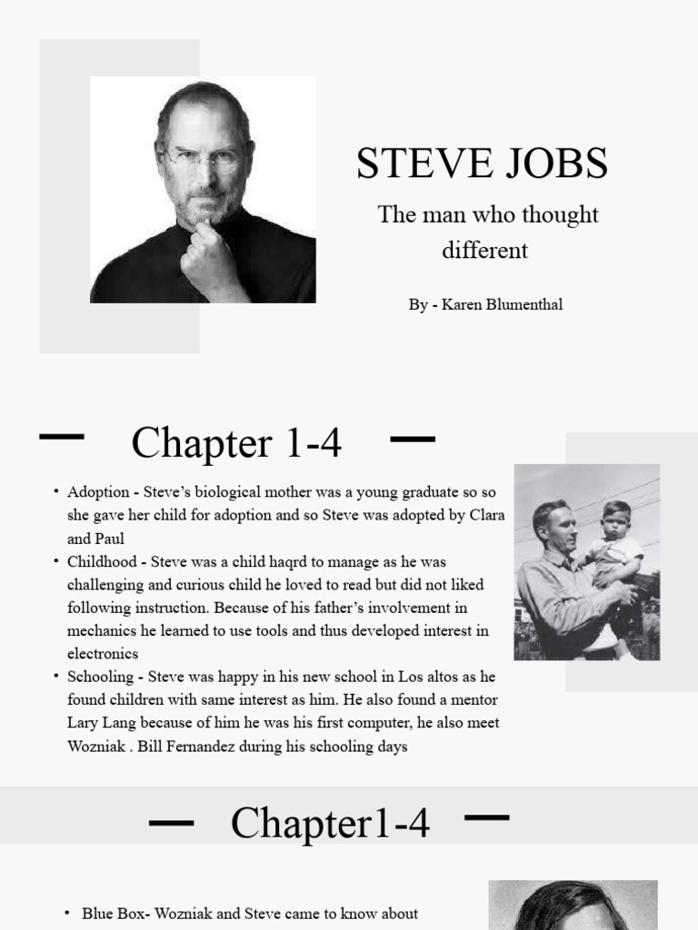 Steve Jobs: Innovator's Journey | PDF | Apple Inc. | Computing