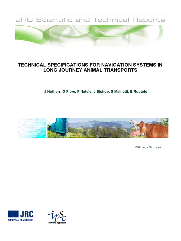 Navigation Systems for Animal Transport | PDF | Specification ...