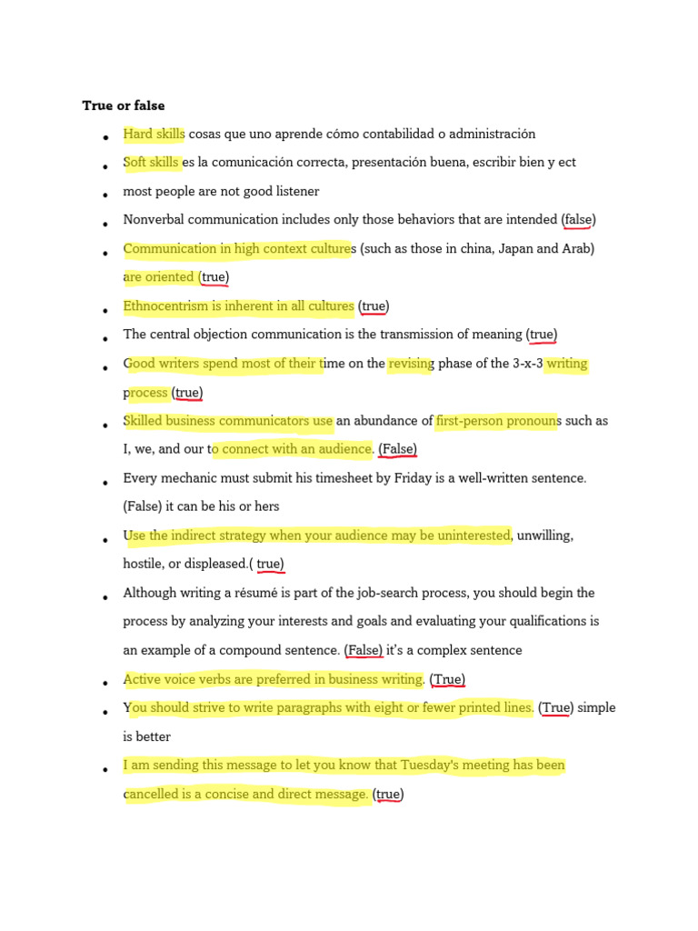Repaso Inco | PDF | Communication | Human Communication
