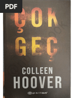 Cok Gec Colleen Hoover PDF Indir 23609 | PDF