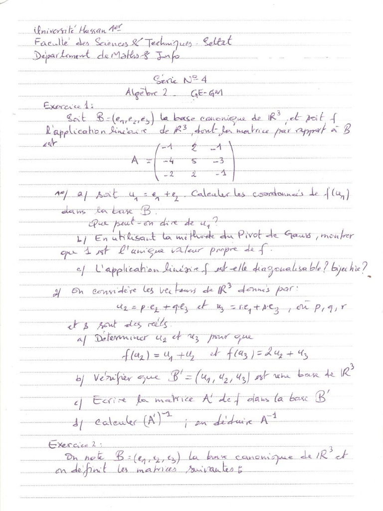 TD 4 | PDF
