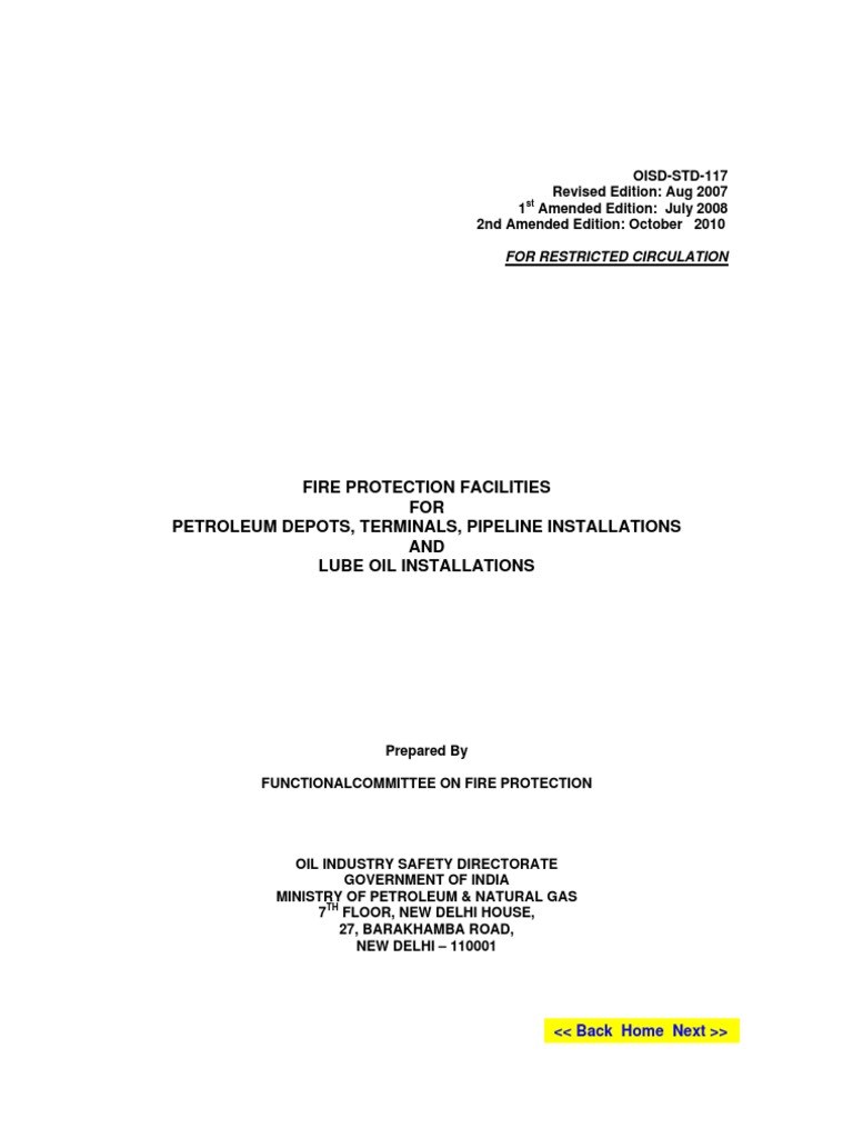 Fire Protection, Oil & Gas | PDF | Pump | Flammability