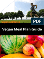 Vegan Meal Plan Guide: Organicathlete'S