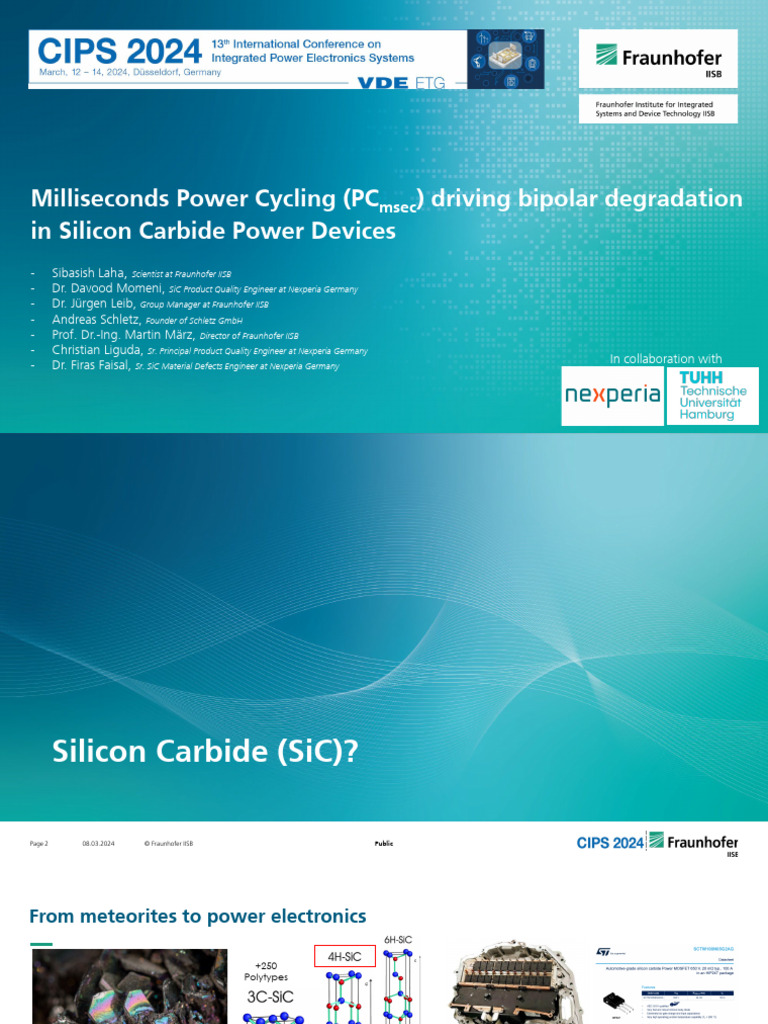 Bipolar Degradation in SiC Devices | PDF | Bipolar Junction Transistor ...