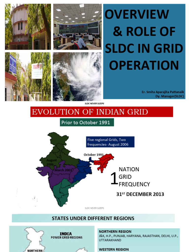 SLDC Overview and Functions in Power Grid | PDF | Electric Power ...
