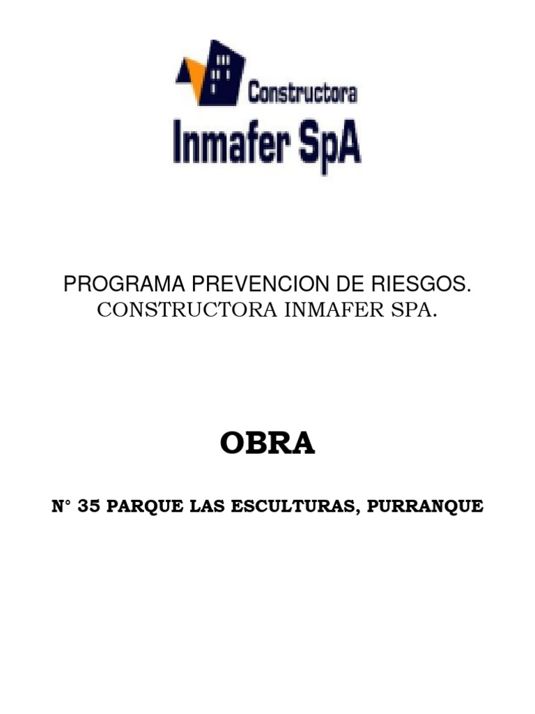 Programa de Prevencion | PDF | Primeros auxilios