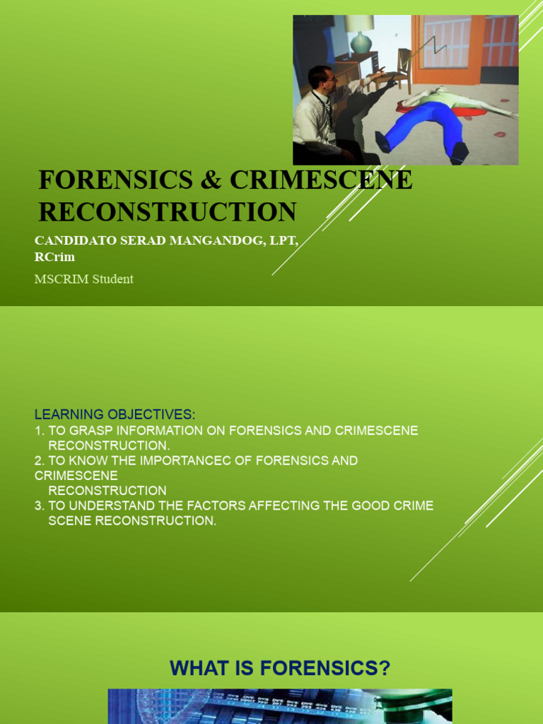 Forensic Science for Criminology Students | PDF | Forensic Science ...