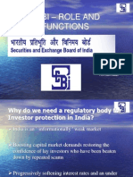 SEBI Role and Functions