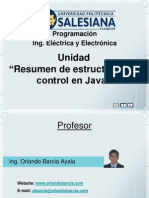 2011 1 Unidad Java Resumen Estructuras Control Prog Ing Elect